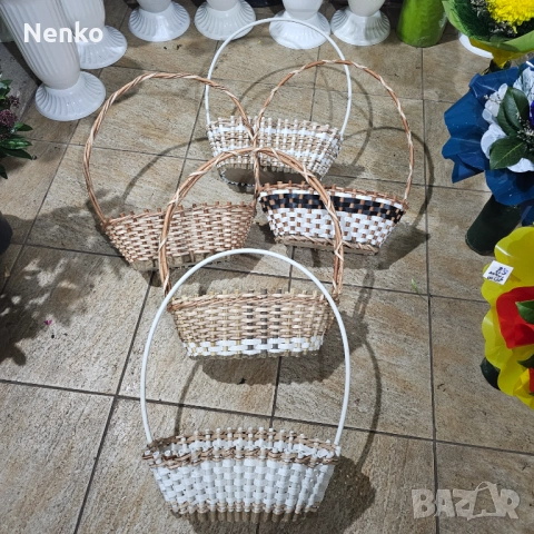 Кошници, снимка 2 - Изкуствени цветя - 52565868