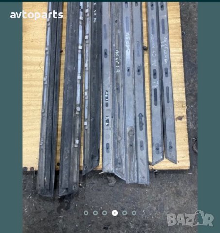 Audi A6 c5 99г комби външни средни и долни лайсни врати, снимка 4 - Части - 40373347