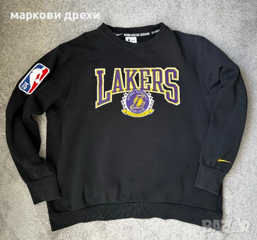 Nike Lakers Performance Pre-owned Club wear - black XL, снимка 4 - Суичъри - 52755519