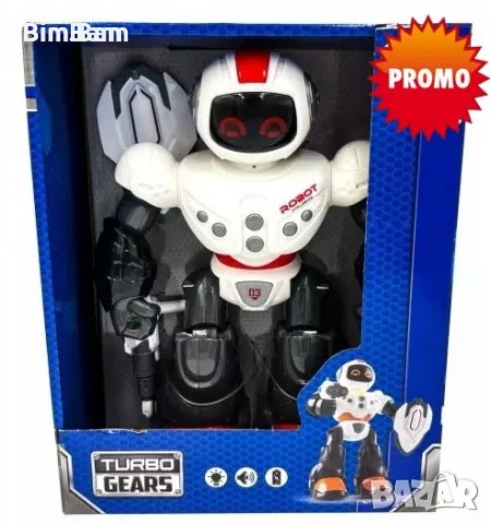 Интерактивна играчка - ходещ робот Turbo Gears