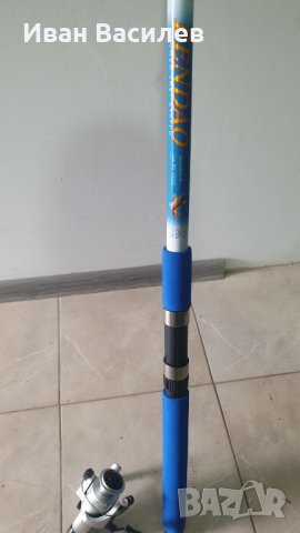 Въдица с макара 3.90м 80-150гр.кастинг +CB440 4лагера, снимка 7 - Въдици - 38742228