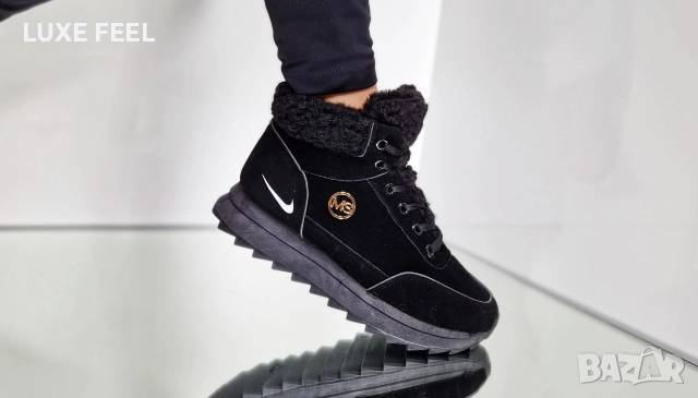 Дамски Боти с Топла Подплата ⚜️ Nike , снимка 4 - Дамски боти - 52940085