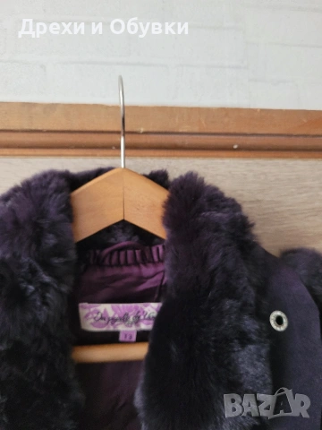 Елек естествен косъм и естествена кожа , снимка 6 - Елеци - 52772904