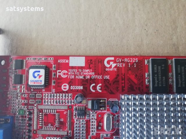 Видео карта ATi RAGE 128 Pro(Gigabyte GV-AG32S) 32MB DDR 128bit AGP, снимка 6 - Видеокарти - 33903232