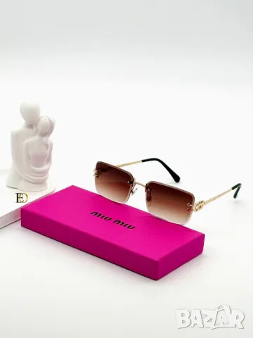 очила с калъф miu miu, снимка 2 - Слънчеви и диоптрични очила - 50406935