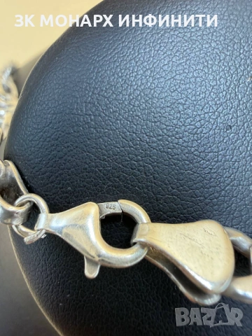 Сребърен ланец /925/, снимка 5 - Колиета, медальони, синджири - 53651358