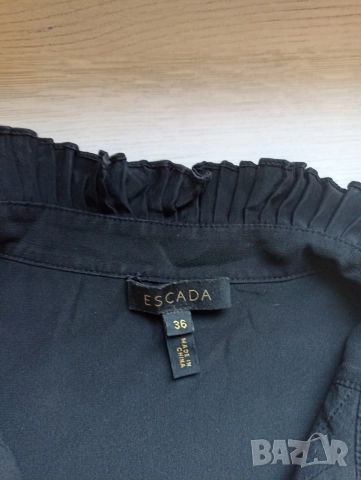 Дамска риза Escada коприна, снимка 5 - Ризи - 56403745