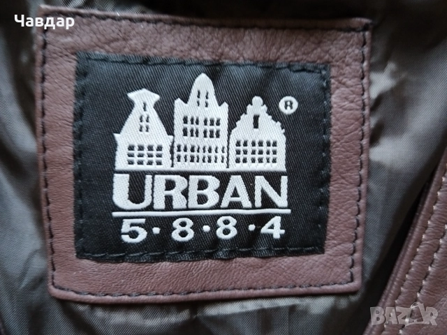 Кожен елек URBAN 5884 - размер XXL, снимка 4 - Други - 51452638