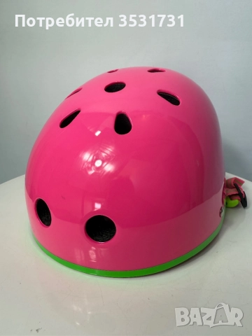 Micro розова каска за момиче, снимка 7 - Ролери, кънки - 51873123