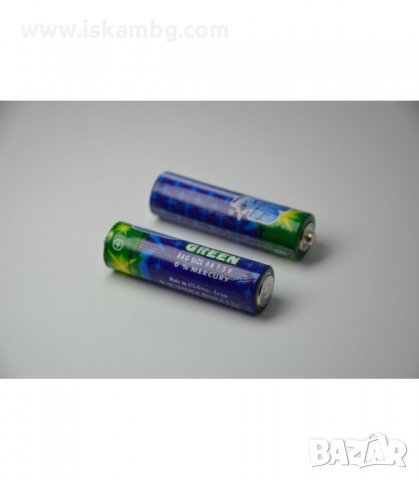 БАТЕРИЯ AA 1.5V SKY GREEN - код 1052, снимка 3 - Други - 34062092