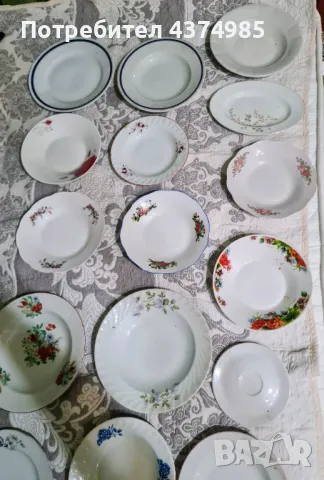 Чинии порцелан, снимка 1