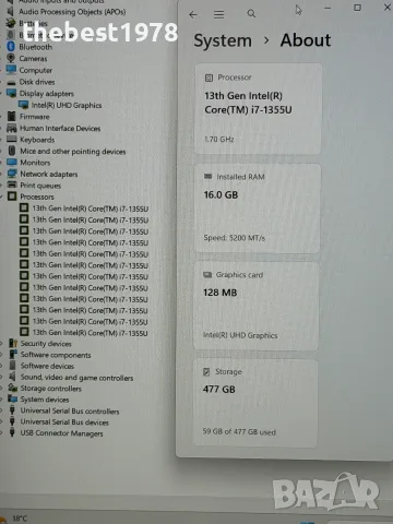 16`HP EliteBook 860 G10`Core i7-1355U/16GB DDR5/512GB SSD/WUXGA 1920x1200/Гаранция, снимка 10 - Лаптопи за дома - 55795858