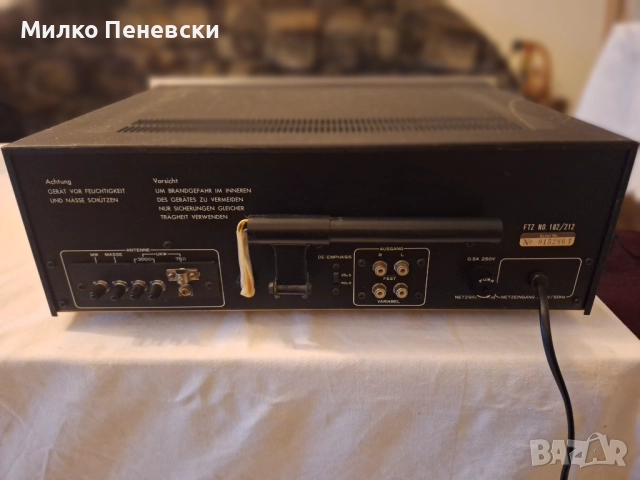 BAYREUTH CONCERTO VINTAGE HI FI STEREO TUNER., снимка 4 - Ресийвъри, усилватели, смесителни пултове - 52876116