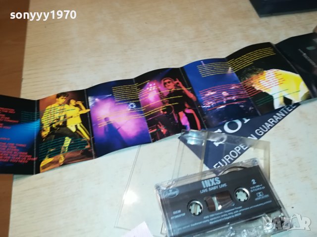 INEXS LIVE BABY LIVE-КАСЕТА-ОРИГИНАЛ BIEM МУЗИКАУТОР 1607230715