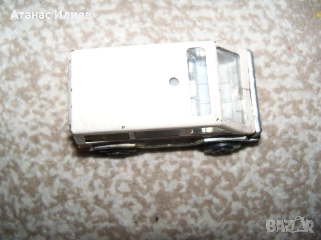 Малка ламаринена количка бърза помощ, соц играчка, снимка 6 - Коли, камиони, мотори, писти - 51962407