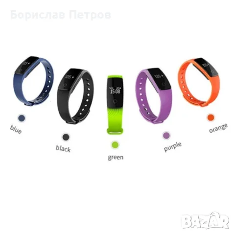 IP65 Смарт гривна с GPS V05С Монитор на сърдечен ритъм и др., снимка 6 - Смарт гривни - 55769559
