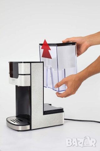 Уред за топла вода CASO, HW1000, Бързо нагряване, LED дисплей, Сензорен, Неръждаема стомана, снимка 2 - Кафемашини - 42495650