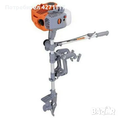 Мотор / Двигател за Лодки -3.5HP, 4.0HP - Извънбордови двигатели четиритактови, двутактови, снимка 2 - Воден транспорт - 19976370