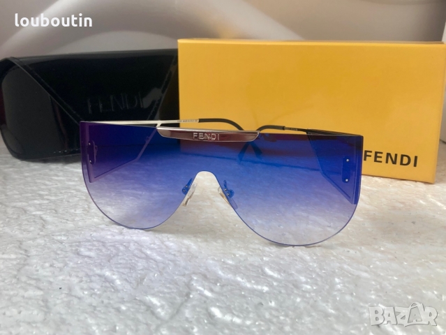 -15 % разпродажбаFendi дамски слънчеви очила маска с лого , снимка 6 - Слънчеви и диоптрични очила - 36092933