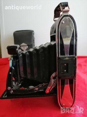 Стар МЕХОВ Фотоапарат  АГФА , AGFA 1937г., снимка 6 - Антикварни и старинни предмети - 42532782