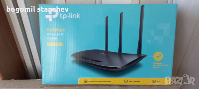 Рутер tp-link model   TL-WR 940N, снимка 1 - Рутери - 36456572