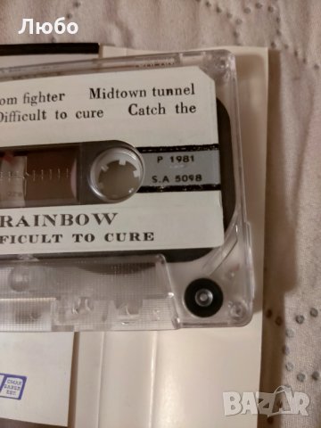 Rainbow - Difficult To Cure , снимка 7 - Аудио касети - 35708591