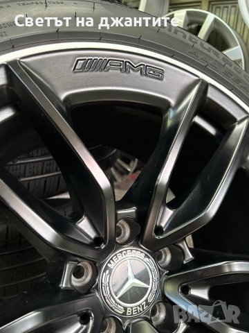 Джанти с Гуми 19 Цола AMG GT 4 Door  Mercedes X290 255/45/19 и 285/40/19 Нови Оригинални , снимка 4 - Гуми и джанти - 42366995