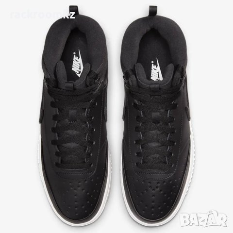 Mъжки високи кецове от кожа NIKE, снимка 7 - Кецове - 44446169