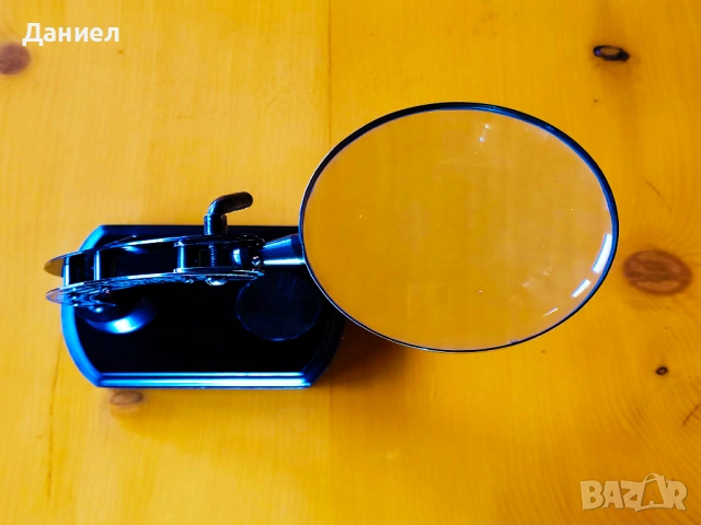 Луксозна настолна лупа X5 – Бронз и масивно дърво | Винтидж колекционерски аксесоар, снимка 6 - Подаръци за мъже - 53610302