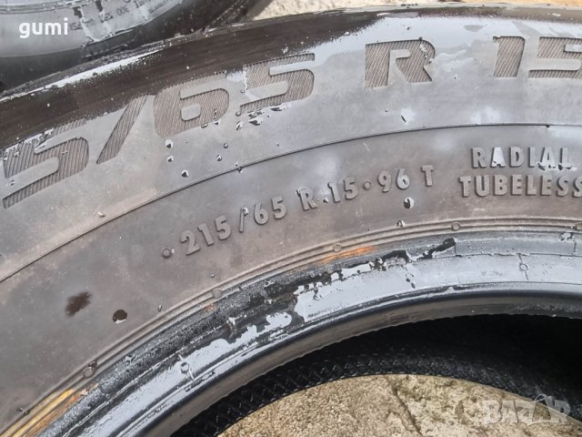 4бр летни гуми 215/65/15 General V301, снимка 6 - Гуми и джанти - 39241763