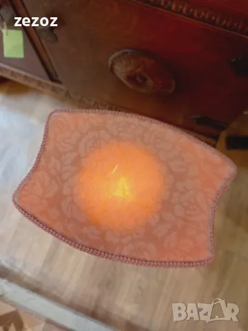 Лампа ретро дърво-1958г., снимка 7 - Настолни лампи - 47505830