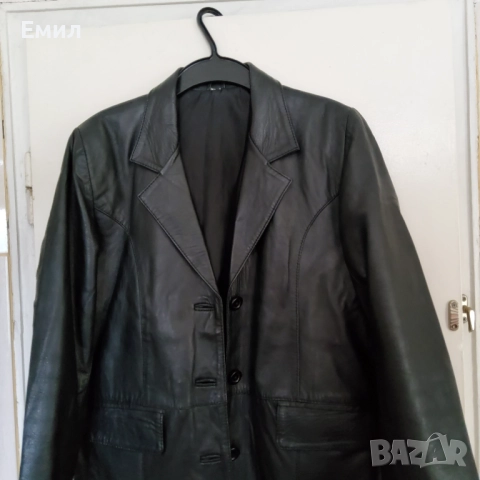 Продавам ново мъжко кожено яке, снимка 5 - Якета - 51995293