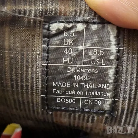  ботуши DR. MARTENS 10492  номер 40 , снимка 7 - Дамски ботуши - 34865077