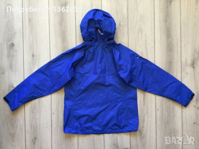 НОВА дамско синьо яке ветровка горнище BERGHAUS Goretex размер 12 / М, снимка 11 - Якета - 52524992