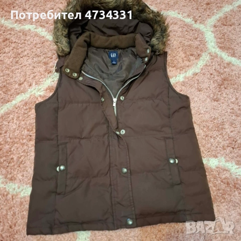 GAP Дамски Елек с качулка, снимка 4 - Елеци - 53697955