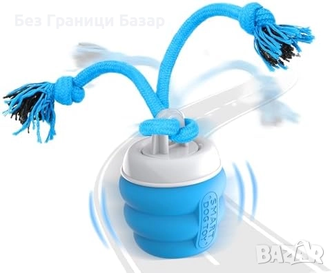 Нова Играчка за кучета против скука – интелигентна топка с опашка за игра