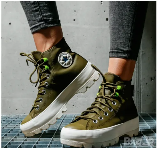 кецове / маратонки Converse Chuck Taylor As Lugged Winter Gore-Tex  номер 39 ,5 водоустойчиви , снимка 2 - Маратонки - 48622795