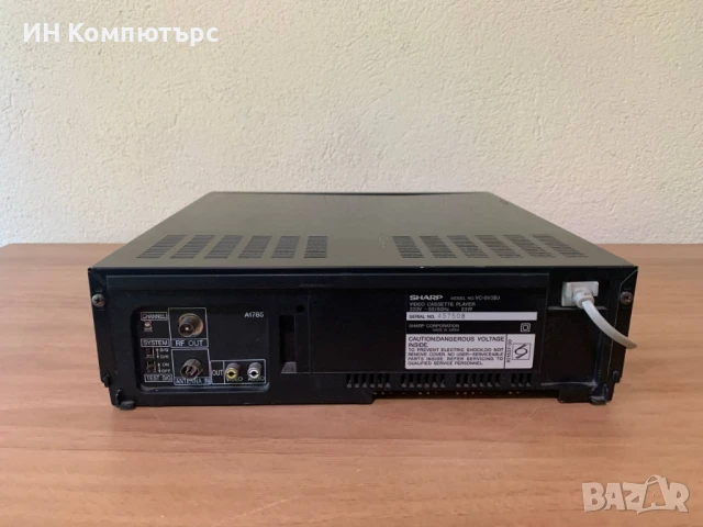 Продавам видео Sharp VC-6V3BJ, снимка 5 - Плейъри, домашно кино, прожектори - 50996949