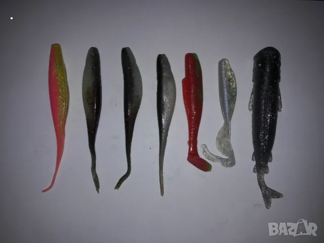 Силиконови примамки за риболов