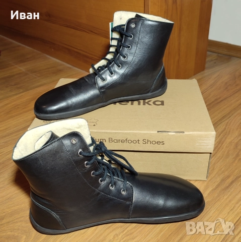 Нови мъжки Barefoot боти Be Lenka кожа вълна голям номер, снимка 2 - Мъжки боти - 52775053