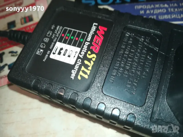 WER STIL 24V LI-ION BATTERY CHARGER 1110241103, снимка 18 - Винтоверти - 47543731
