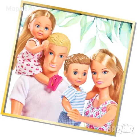 Семейство кукли XL Family / Steffi Love - XL семеен комплект кукли / 4 кукли, снимка 2 - Кукли - 48763567