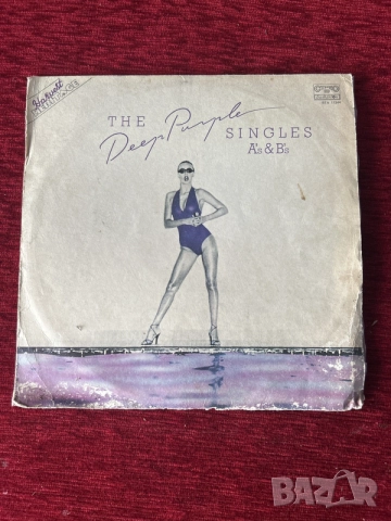 грамофонна плоча на рок групата Deep Purple – компилацията „The Deep Purple Singles A's & B's