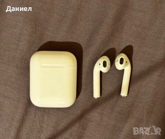 Слушалки Apple AirPods gen 2 + зарядно, снимка 4 - Bluetooth слушалки - 53169648