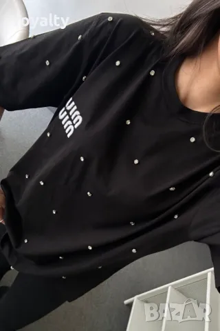 Miu Miu дамски памучни тениски Два цвята , снимка 8 - Тениски - 49853706