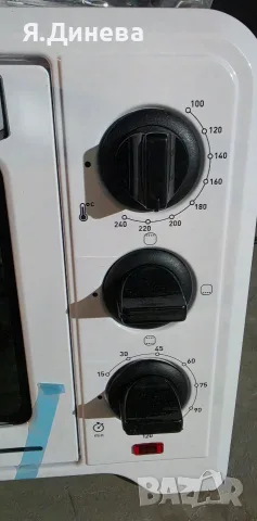 Малка фурничка Moulinex 19L с транспортен дефект , снимка 3 - Печки, фурни - 56106268