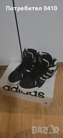 Оригинални черни обувки адидас asidas, снимка 5 - Спортни обувки - 51616183