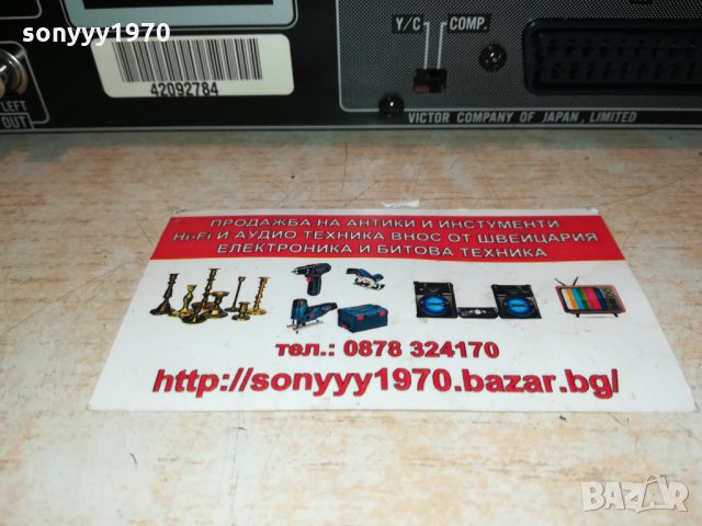 JVC XV-E112SL DVD PLAYER-MADE IN JAPAN 1102222043, снимка 17 - Плейъри, домашно кино, прожектори - 35758089