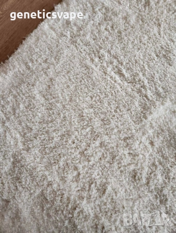 бял мокет шаги косъм 20мм белгийски, снимка 2 - Килими - 51603420