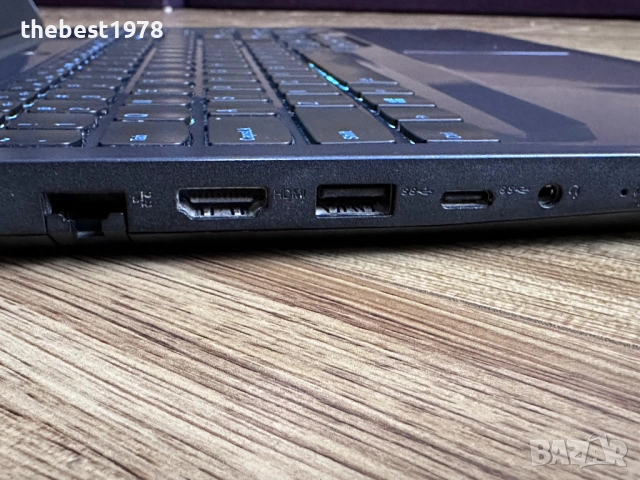 Lenovo Gaming`i5-10300H/GTX 1650/16GB RAM/512GB SSD/Full HD IPS, снимка 5 - Лаптопи за игри - 53726811